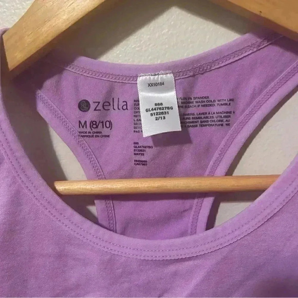 NWOT Zella Lilac Seamless Bralette/Top  M - Picture 3 of 5